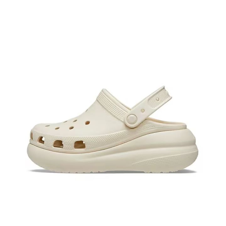 Crocs Classic Clog EVA ‌"Bone" รองเท้าแตะ 207521-2Y2 รองเท้าคร็อคส์ แท้ ...