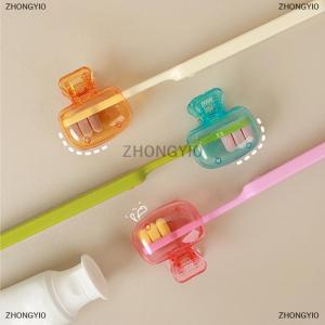 [COD] ZHONGYI0 1pcs du lịch bàn chải đánh răng đầu bao gồm bàn chải đánh răng bảo vệ cap bàn chải Pod trường hợp bảo vệ nhựa cầm tay clip cho hộ gia đình du lịch