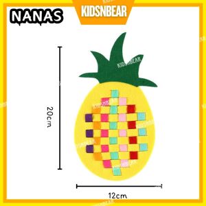 Mainan anak perempuan | Mainan edukasi anak | DIY | DIY Menganyam Flanel Knitting Montessori | 262-Diy Menganyam