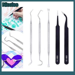 [Nicoles] 5pcs CRAFT ไวนิลเครื่องมือกำจัดวัชพืชชุดเครื่องมือไวนิลพื้นฐาน silhouettes cameos DIY TOOL