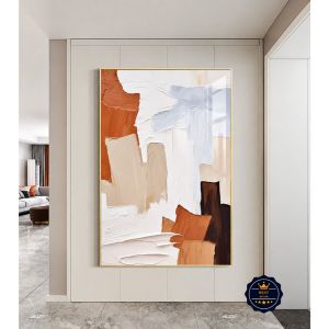Tranh Trừu Tượng Màu Pastel Tranh Treo Tường Tranh Canvas Tranh Tráng Gương Tranh Phòng Khách