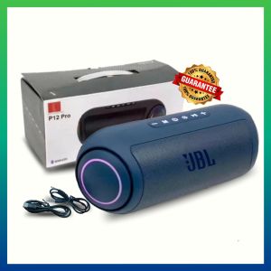 ลำโพงบลูทูธไร้สาย P12 Pro ลำโพงขนาดพกพา เบสหนักๆ เสียงดี ลำโพงสเตอริโอคู่ กันนํ้ากันฝุ่น รุ่นใหม่ขายดี (รับประกัน 30 วัน)