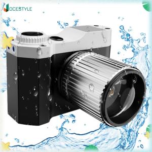 JOCESTYLE LED Portable Flashlight Waterproof Adjustable Spotlight Rechargeable Outdoor Strong Flashlight for Fishing Camping Hiking Garden