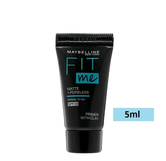 MAYBELLINE Fit Me Matte + Poreless Primer With Clay (5ml) | Lazada