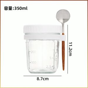 แก้วสลัด หนาขึ้น ช้อนพร้อมฝาปิดแบบพกพา ทนต่อการสึกหรอและทนทาน ไม่ใช่เรื่องง่ายที่จะทิ้ง