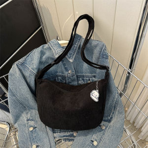 WENKENBAGS #4009 KOREAN FASHION SLINGBAG AND  SHOULDER BAG WITH ZIPPER  CLOSURE AND DURABLE CANVAS MATERIAL