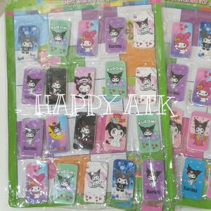 (HARGA 5 PCS) PENGHAPUS / HAPUSAN / PEMBERSIH PENSIL SANRIO KUROMI CINNAMONROLL MY MELODY