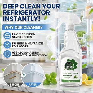Fridge Deodorizer Refrigerator Cleaner Odor Control Freshener Kitchen Accessory Deep Cleaning Hygiene Care Long Lasting Fresh Storage Box Freezer Pantry Home Organizer Daily Kitchen Tool
