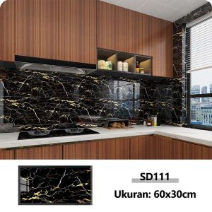 Wallpaper VINYL Marmer Marble 30cm x 60cm / STICKER Vinyl Lantai
