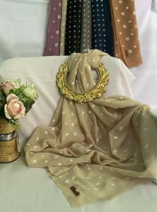 Almahira Shop Segi empat Rubycon Potton premium hijab wafle premium segi empat waffle motif terbaru