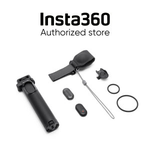 Official & Original Insta360 Foldable 2-in-1 Selfie Stick Remote Kit (1/4" Mount) insta360 foldable selfie stick