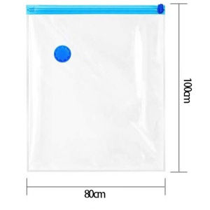 Vacuum Bag Pakaian Plastik Vacum Bag Plastic Travel Vakum Baju Pakaian Laundry Bag Storage