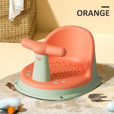 Mumystation Baby Bath Tub Seat Baby Bath Seat Chair For Newborn 6-18 Months Bathtub Support Anti Slip Spine Protection