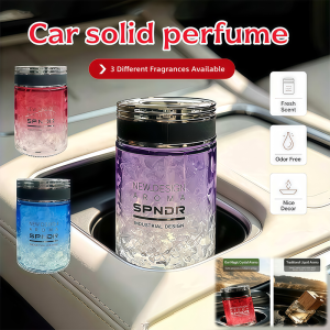 Car Air Freshener Vehicle Solid Aromatherapy Freshener 200ML Gentle Fragrance Deodorant Car Interior Decor Perfume