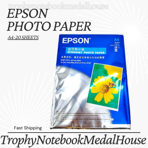 Bright White Glossy A4 Photo Paper (210×297mm) 20 Sheets