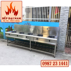 bếp gas công nghiệp 5 họngbếp  á 5 họng