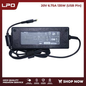 LPO Laptop Charger Adapter 20V 6.75A USB Type for Lenovo Thinkpad T440P T540P Y40 Y50 Y70 Y40-70 Y40-80 Y50-70 Y50