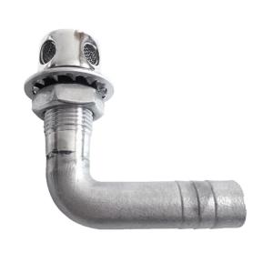 Gas Tanks Vent Flush Mount Thru-Hull Fuel Gas Tanks Vent for 5/8in Hose Universal Marine Grade Breather Vent