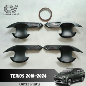 Cover Outer Pintu Mobil Terios 2018-2024 Hitam Doff