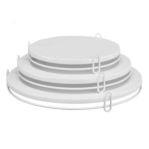 Sturdy Metal Tiered Display Stand Set Decorative Cakes Platters Set 3 Layer for Cakes Dessert Fruits Home Kitchens Use