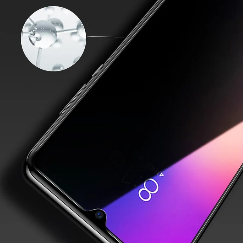 Anti-Spy Peep Tempered Glass For Xiaomi Redmi Note 9s Pro Max Mi  9T Pro Lite A3 Redmi 9A 8A K30 K20 Pocophone F1 Poco X2 Privacy Screen 