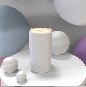 【SG】 Wireless Humidifier Humidifier Ultrasonic Air Humidifier Set USB Rechargeable Diffuser 350ML Humidifier Wireless for Baby Nursery Office Car