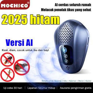 MOCHICO [80000 meter tanpa tikus] Pengusir Tikus Ultrasonik Anti Tikus Pengusir Tikus Ultrasonik Pengusir 4D+++ Tidak Beracun Pengusir Tikus Perangkap Tikus Elektrik Otomatis Pengusir Tikus