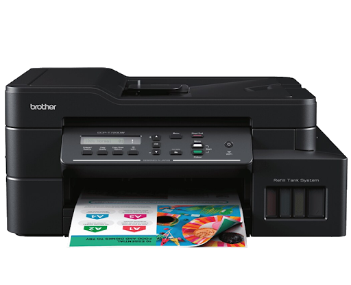 Brother DCP-T720DW Refillable Colored Ink Tank Printer DCP T720W T720DW ...