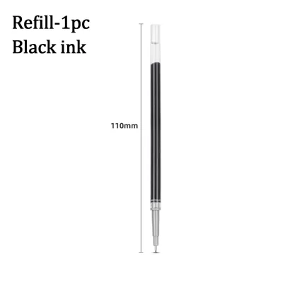 Deli Press Gel Pen 0.35mm Black Quick-Drying Ballpen Writing Pen For Text School Supplies 1pc SA130