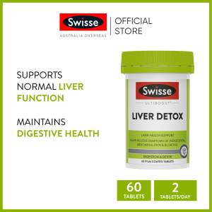 Swisse Ultiboost Liver Detox 60 Tablets (EXP:01 2028)