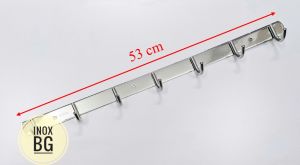 [INOX304] Móc treo quần áo 345678 móc gắn tường inox 304 cao cấp