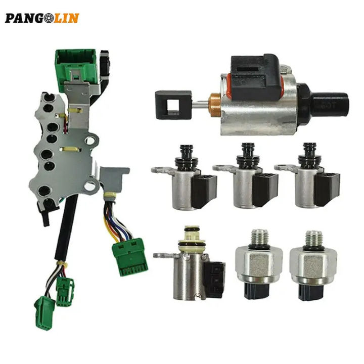 33446-JF011 JF011E RE0F10A F1CJA CVT Transmission Valve Body Solenoids ...