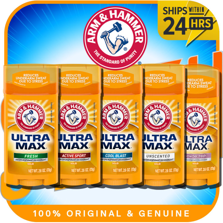 Arm & Hammer Ultra MAX Antiperspirant Deodorant Essentials Fresh