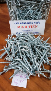 Vít sàn ốm tự khoan đầu bằng Vít bắn sắt đuôi cá thân ốm đầu bằng nhiều kích thước