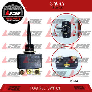 3WAY UNIVERSAL TOGGLE SWITCH FOR MOTOR TRUCK JEEP VAN HORN SWITCH TS-14