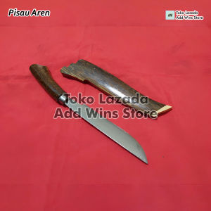 Pisau Baja 19 cm Pisau Kayu Aren Tajam