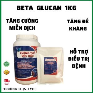 Beta Glucan 1kg tăng cường miễn dịch tăng đề kháng cho gia súc gia cầm thủy sản. Thú y Trường Thịnh
