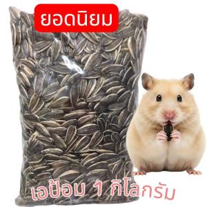 เม็ดทานตะวันใหญ่ เอป้อม สดใหม่ส่งตรงจากไร่ 1000 กรัม  [COD]