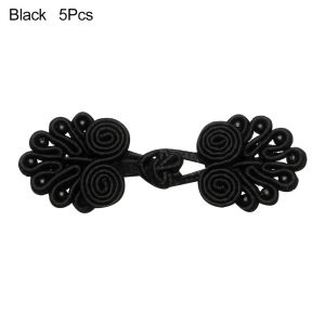 UUMIR 5Pcs Handcraft DIY Invitation Tang Suit Chinese Knot Button Knot Fastener Cheongsam Buttons