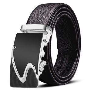 Mens Leather Belt Korea Automatic Buckle Premium High Quality Fashionable Casual Belt