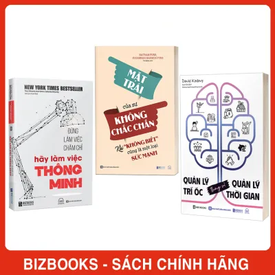 Bộ Tư Duy Ngược 3 Cuốn Sách Thức Tỉnh Trí Tuệ: Quản Lý Trí Óc Thay Vì Quản Lý Thời Gian Mặt Trái Của Sự Không Chắc Chắn Và Đừng Làm Việc Chăm Chỉ Hãy Làm Việc Thông Minh