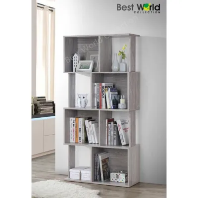 Best SONATA BS-8000 TV Hall Cabinet / Divider / Display Cabinet (White / Wenge / Grey Oak)
