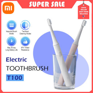 Xiaomi Mijia T100 Sonic Electric Toothbrush Ultrasonic Automatic Toothbrush USB Rechargeable Teeth Cleaning Brush IPX7 Waterproof