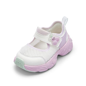 balabala Children Shoes Baby Toddler Walking Shoes Kids Sports Sandals Infant Shoes Low-Cut 2025 Summer New Mesh