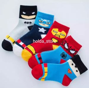 ISI 6 DAN 12 PASANG KAOS KAKI ANAK LAKI-LAKI USIA 2-5 TAHUN KAOS KAKI ANAK LAKI-LAKI KARAKTER LUCU