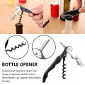 Stainless Steel Corkscrew Red Wine Opener Multifunction Portable Beer Wine Bottle Opener Seahorse Knife. 