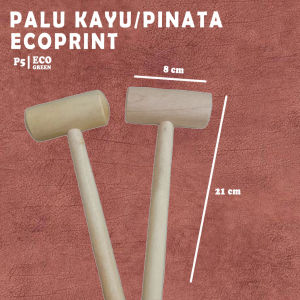 Palu kayu Pinata Palu Praktik Ecoprint Praktik P5 Mainan Edukasi Anak Termurah