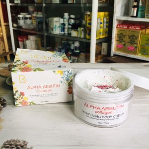 Kem Body Hạt Alpha Arbutin Collagen Thái Lan 200g Dưỡng Thể Toàn Thân