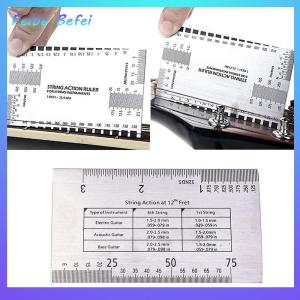 [Feibe Befei] Steel String Action Gauge Ruler Guide Setup Measuring Luthier for Guitar Bass