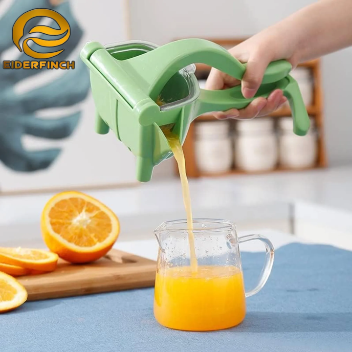Eiderfinch Plastic Handy Squeezer Fruit manual Juicer Fruit Presser/Juice Extractor, Lemon Juicer